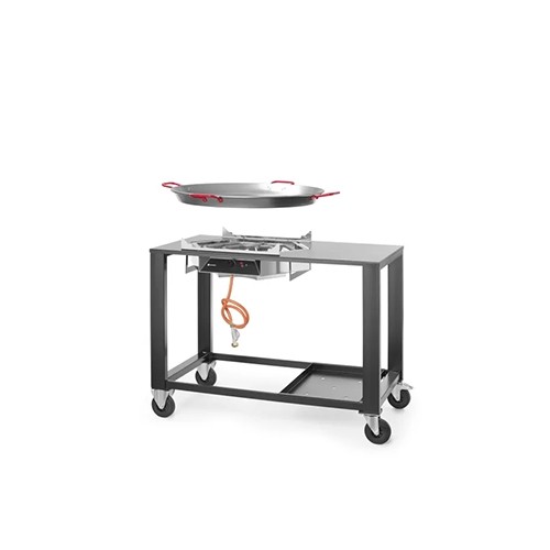 GRIL À GAZ FIESTA XL AVEC POÊLE À PAELLA HENDI