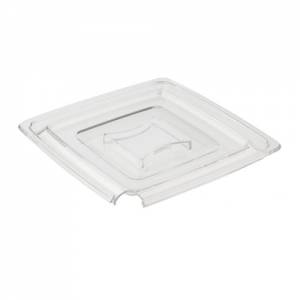 HÜLLE MIT LÖFFELAUSSCHNITT PURE ABM. 25,5 x 25,5 cm. PLASTIK