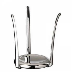 BUFFET STAND KING DIAM. 15CM. H 14CM. ZINC / CHROMED METAL