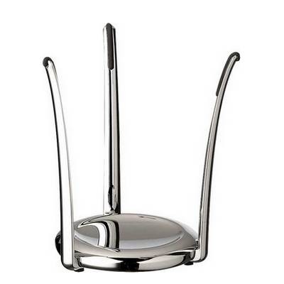 BUFFET STAND/ELEVATOR DIAM. 15X(H)21CM. ZINC ICM CHROMED METAL KING