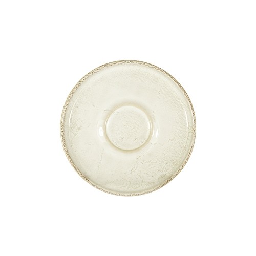 Schotel espressokop kleur White Linen diam. 12cm. FORMA