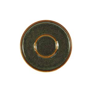 Schotel koffiekop kleur Doro brown diam. 14cm. FORMA