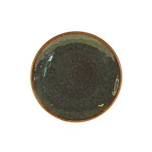 PLATE COUPE URBAN DIAM. 17CM. D <span translate="no">ORO</span> BROWN