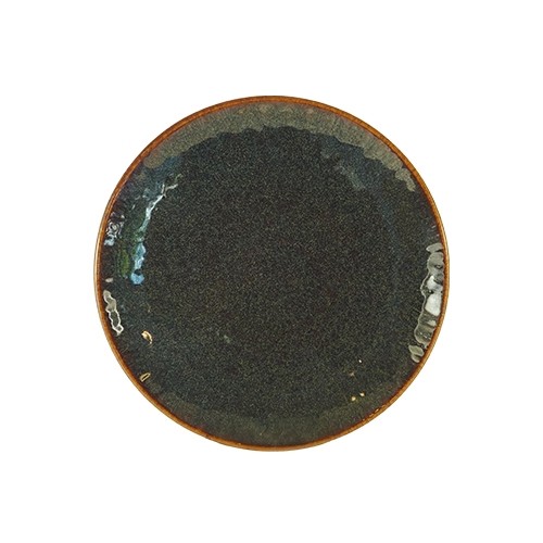 ASSIETTE COUPE URBAN DIAM. 21CM. D ORO MARRON