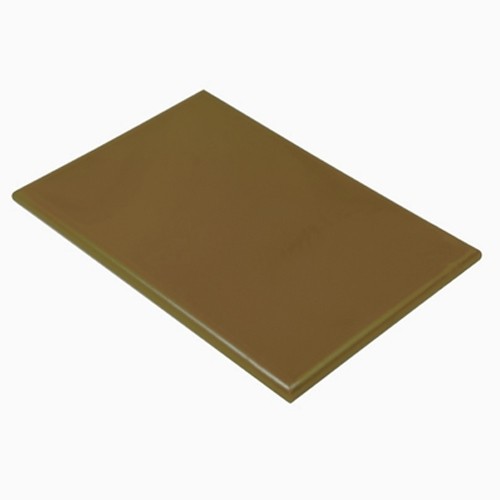 Snijplank Basic kleur bruin afm. 50x30x1,5cm. polyethyleen Pro-Cooking