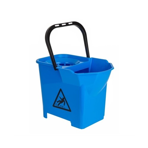 Wischeimer, 14 L, Kunststoff, blau, Jantex