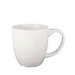 Koffiemok met oor inh. 22cl Elisabeth kleur cloudy White Nova