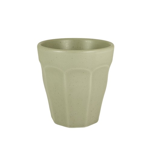 Beker Sand inh. 25cl. cafelegante kleur green Nova