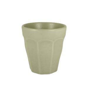 Beker Sand inh. 25cl. cafelegante kleur green Nova