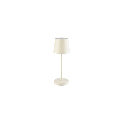 LAMPE MERLE MINI DIAM. 9CM. HG T 25CM. WEISS