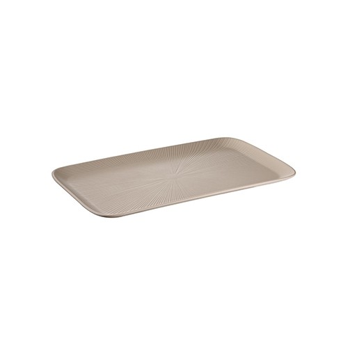 Nero Tray, Dimensions: 53 x 32.5 cm. Melamine, Beige