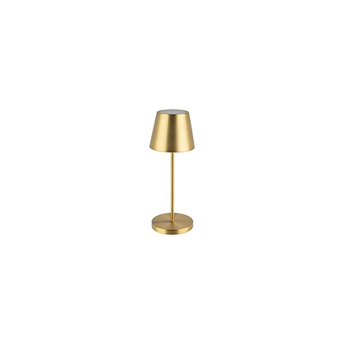 LAMPE MERLE DURCHM. 11CM. HG T. 30CM. GOLD