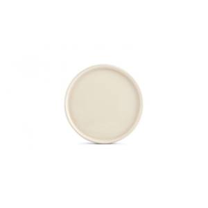 Bord plat diam. 27cm. vanilla Curvo F2D