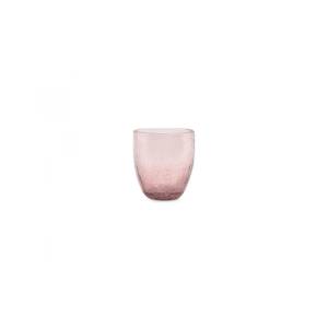 Glas inh. 25cl. roze Crackle F2D