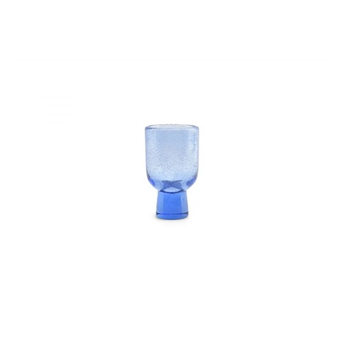 GLASS CAPACITY 25CL. BLUE COLUMN F2D