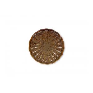 Bord plat diam. 25cm. Umi autumn F2D