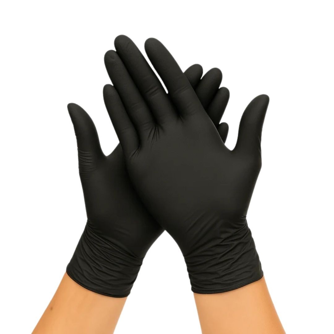 Gants en nitrile noirs XL 1DS 10 x 100 pièces