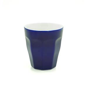Beker cafelegante inh. 8cl. kleur Kobalt blauw Nova