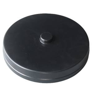 Kunststoffabdeckung für Untersetzungsplatten, Größe 23-28 cm.