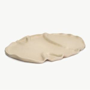 Snackschale Veggilaine Sand y Beige, Durchmesser 40 cm. Mento