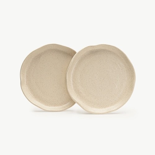 Snackbord Veggilaine Sandy Beige diam. 20cm. Mento