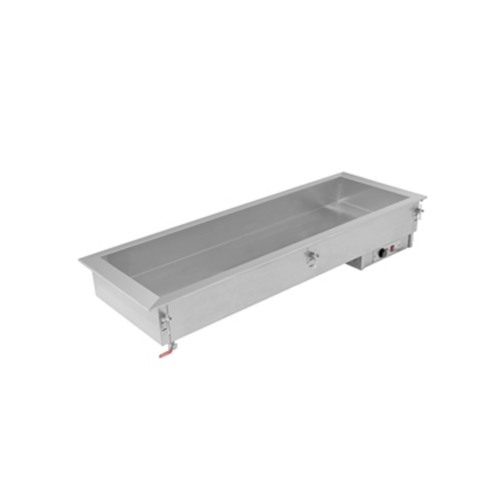 Einbau-Bain-Marie DBM-411, Abmessungen 144 x 61 x 30,4 cm. Asber