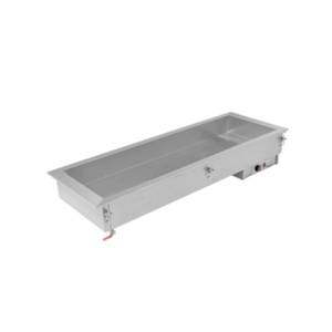 Einbau-Bain-Marie DBM-511, Abmessungen 176,5 x 61 x 30,4 cm. Asber
