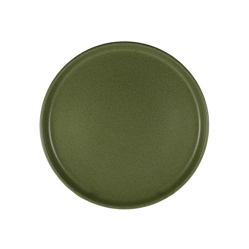 Plate flat Urban diam. 22cm. green