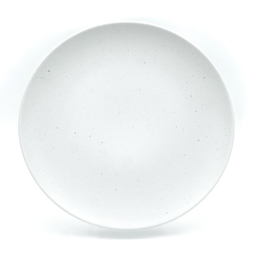 Coupé-Platte Sand Durchmesser 26 cm, Farbe Weiß Nova