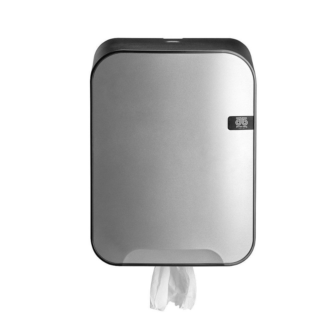 MIDI POETSROLDISPENCER RECYCLED 1LGS ZILVER