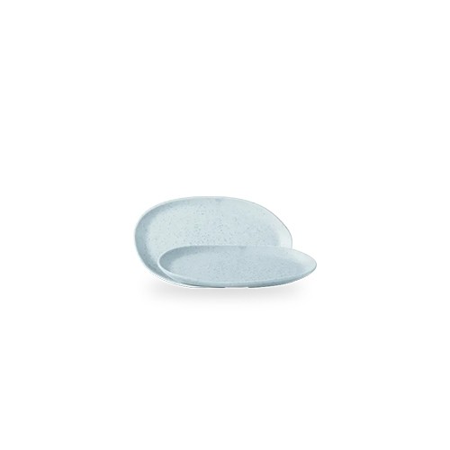 Bord afm. 26x15cm. Duck Egg Blue Stonecast Churchill