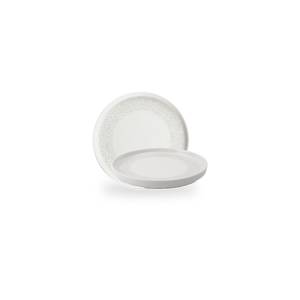 Bord plat diam. 26cm. White Viana Churchill