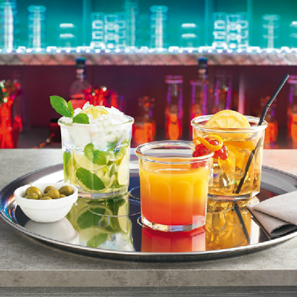 ROCKS GLASS ESKALE CONTENT. 18CL. ARCOROC