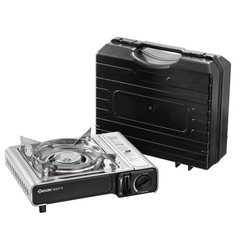 Cuisinière à gaz 1K220-T, dimensions 375 x 290 x 130 mm, gaz/2,2 kW Bart scher