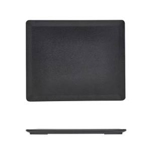 Plateau afm. 1/2gn. melamine kleur zwart Neville