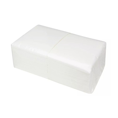 Servetten 1-laags wit cellulose papier 9x 500stuks