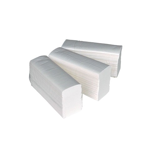 Handdoekpapier m-fold wit cellulose 2-laags 24 x 20.5 cm 3750 stuks