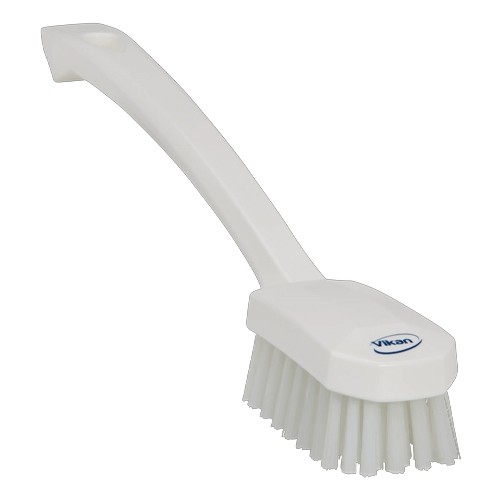 Afwasborstel universeel 26cm. polyester vezels wit Vikan