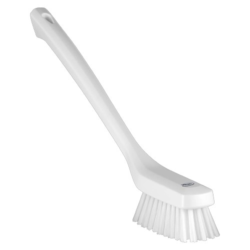 Borstel smal 42cm. met lange steel wit Vikan