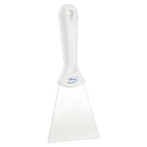 Handschraper breed wit rvs Vikan