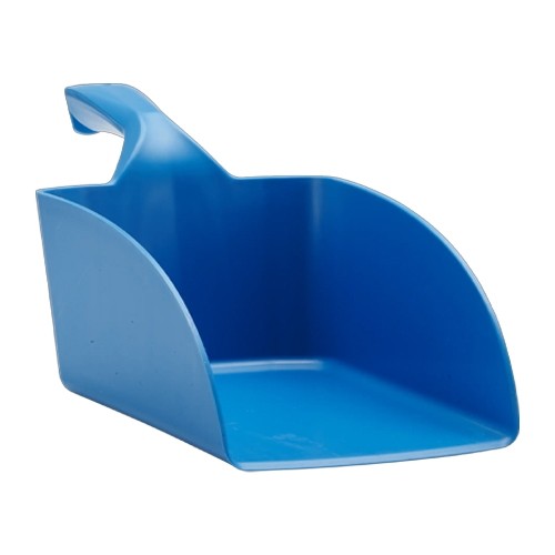 Handschep recht groot inh. 2 ltr. blauw Vikan