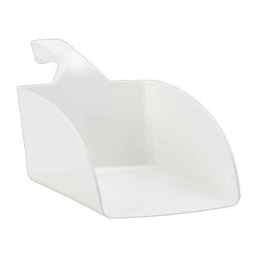 Handschep recht groot inh. 2 ltr. wit Vikan