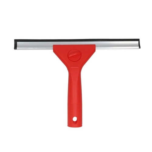 Raamtrekker aluminium afm. 31cm. met rood handvat
