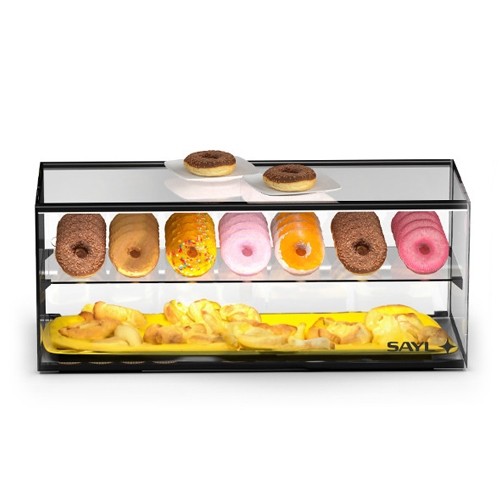 Buffetvitrine EP30ML afm. 920x330x215mm. SAYL