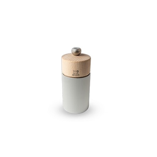 Zoutmolen hgt. 12cm. aluminium Line Peugeot