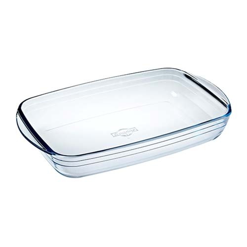 PLAT À FOUR DIMENSIONS RECTANGULAIRES. 32X20CM. INH. 2LTR.