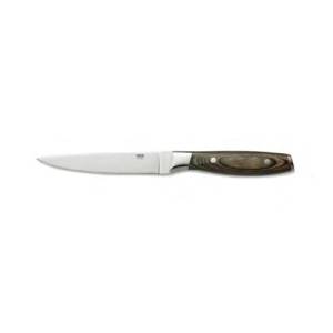 Steakmes lgt. 25cm pakkahout donkerbruin