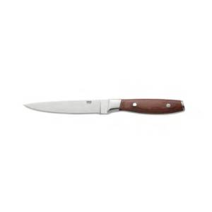 Steakmesser lgt. 25cm Pakkaholz rot