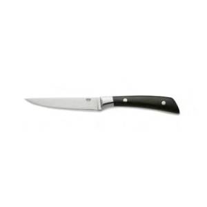 Steakmes lgt. 24cm pakkahout zwart