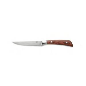 Steakmes lgt. 24cm pakkahout rood